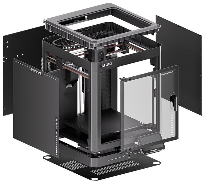 3D Drucker  Centauri Carbon 2 Combo (Grau) 