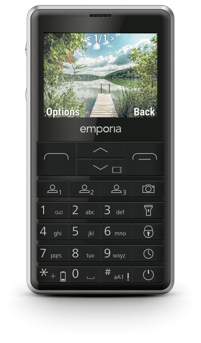 4G Smartphone 5,87 cm (2.31 Zoll) 2 MP Single SIM  Prime LTE (Schwarz) 