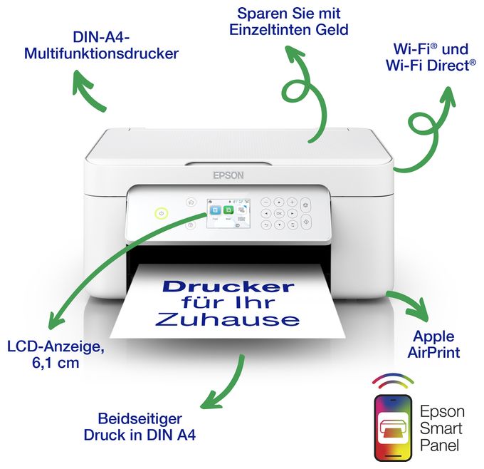 All in One A4 Tintenstrahl Drucker 5760 x 1440 DPI Expression Home XP-4205 