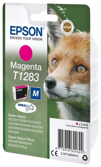 originale Druckerpatronen Magenta 3,5 ml T1283 C13T12834012 