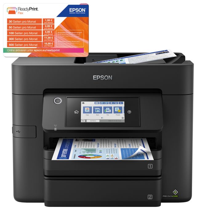 All in One A4 Tintenstrahl Drucker 4800 x 2400 DPI WorkForce Pro WF-4830DTWF 