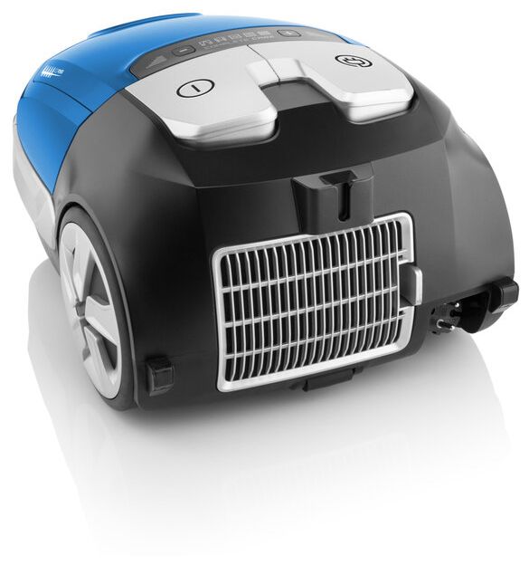 Bodenstaubsauger mit Staubbeutel 800 W HEPA (Schwarz, Blau, Silber) Adagio 