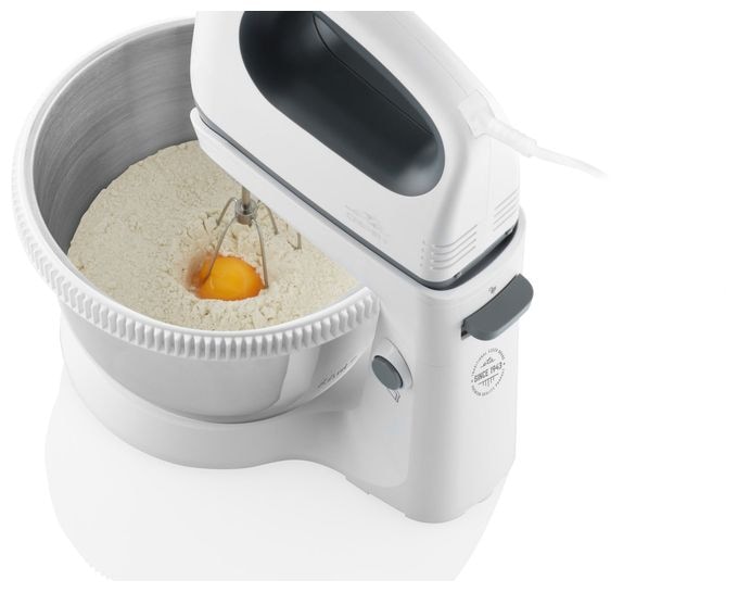 Handmixer 400 W 5 Stufen  Crema II (Grau, Weiß) 