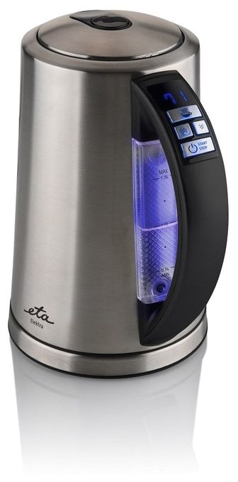 1,7 l Wasserkocher 2200 W  Elektra (Schwarz, Edelstahl) 