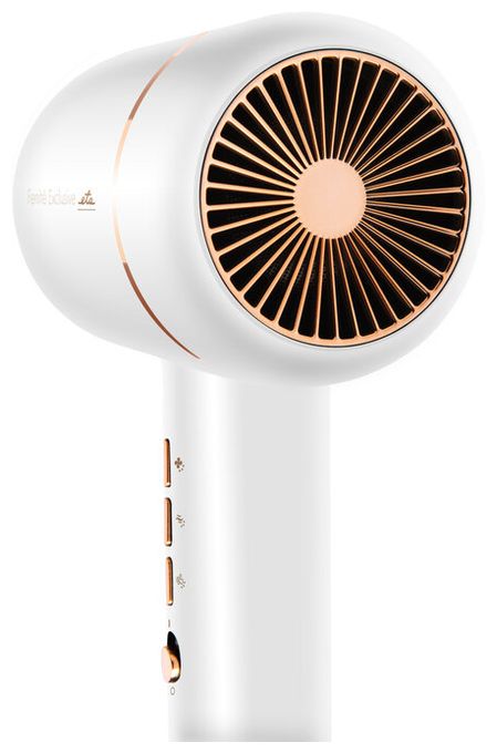 Haartrockner 1800 W  Fenité Exclusive (Gold, Weiß) 
