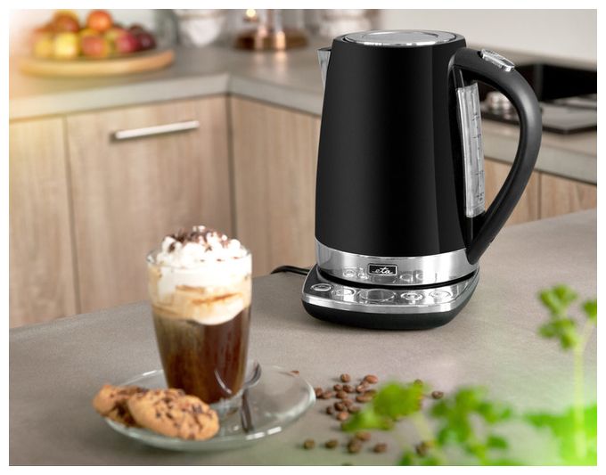 1,7 l Wasserkocher 2200 W  Isabela (Schwarz, Edelstahl) 