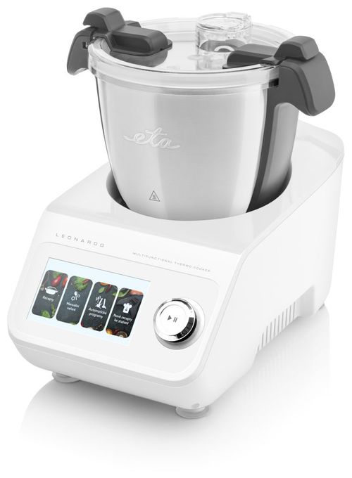 Küchenmaschine 3,5 l mit Waage  Leonardo (Weiß, Grau) 