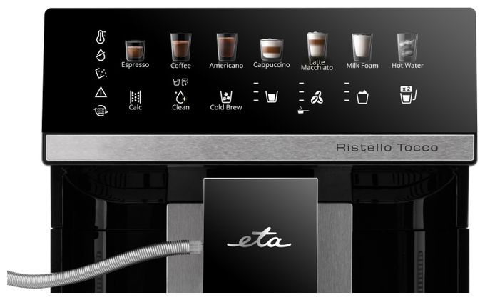Kaffeevollautomat 1,8 l 450 g AutoClean  Ristello Tocco (Schwarz) 