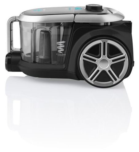 Bodenstaubsauger Beutellos 800 W HEPA  Stormy Car (Schwarz) 