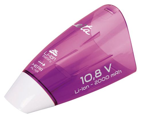 Handstaubsauger Beutellos bis 15 min Laufzeit 10,8 V  Verto (Violett, Weiß) 