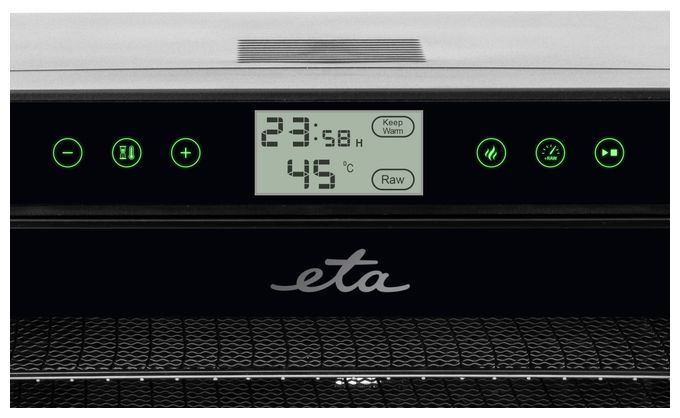 Dörrautomat 650 W 24 h Maximale Timer-Zeit 10 Dörrgitter Vital Air II 