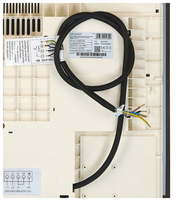 59 cm Induktions Kochfeld/Herdplatte 4 Zone(n) EKI600-490 autarkes 