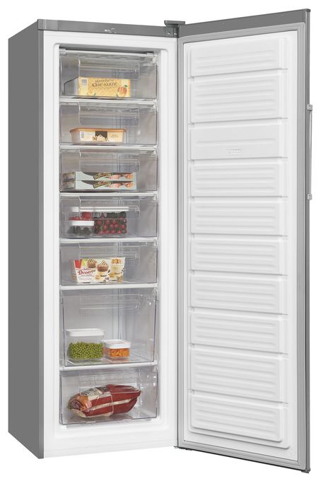 242 l Gefrierschrank 214 kWh Jahr  GS280-H-040E (Edelstahl) 