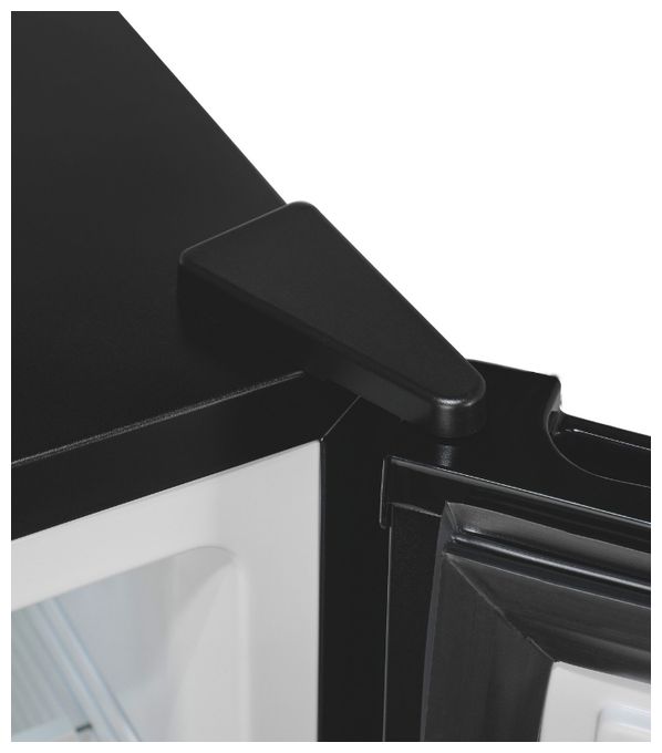 33 l 59,8 cm Tischkühlschrank EEK: F 89 kWh Jahr  KB40-V-S-460F (Schwarz) 