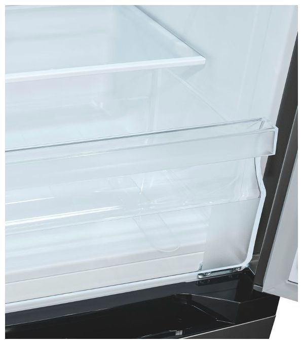 109 l / 48 l Kühl-Gefrierkombi freistehend 121 kWh Jahr  KGC231-60-E-050C (Schwarz, Edelstahl) 