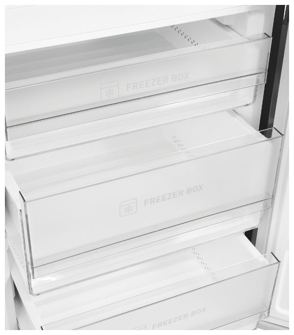 273 l / 127 l Kühl-Gefrierkombi freistehend NoFrost 216 kWh Jahr  KGC400-130-NF-040D (Edelstahl) 
