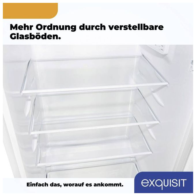 190 l / 176 l Kühlschrank freistehend EEK: E 143 kWh Jahr  KS185-4-H-040E (Weiß) 