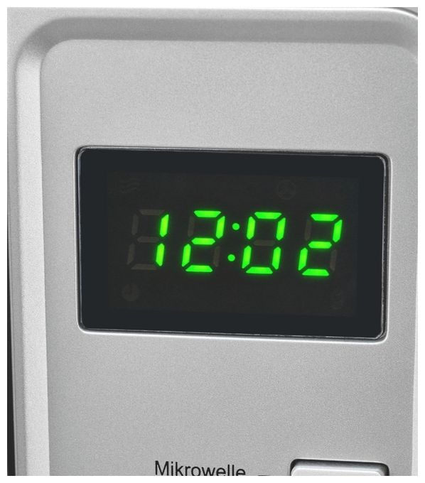 Freistehende Mikrowelle 700 W Größe: klein 5 Stufen  MW7120-240 (Silber) 