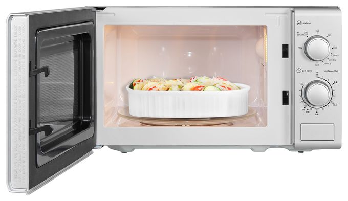 Standgeräte Solo 700 W Größe: klein 5 Stufen Grill  MW900-030G (Silber) 