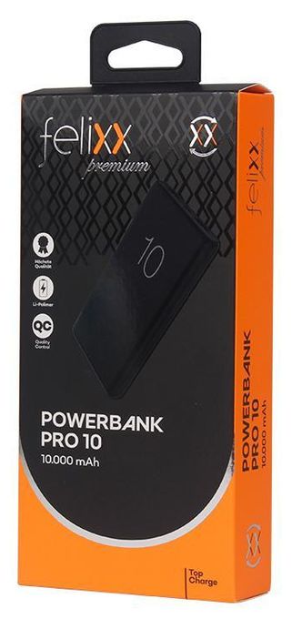 10000 mAh Powerbank Mikro-USB  Pro 10 (Schwarz) 