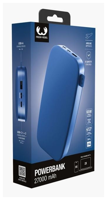 27000 mAh Powerbank USB Typ-C  2PB27100TB (Blau) 
