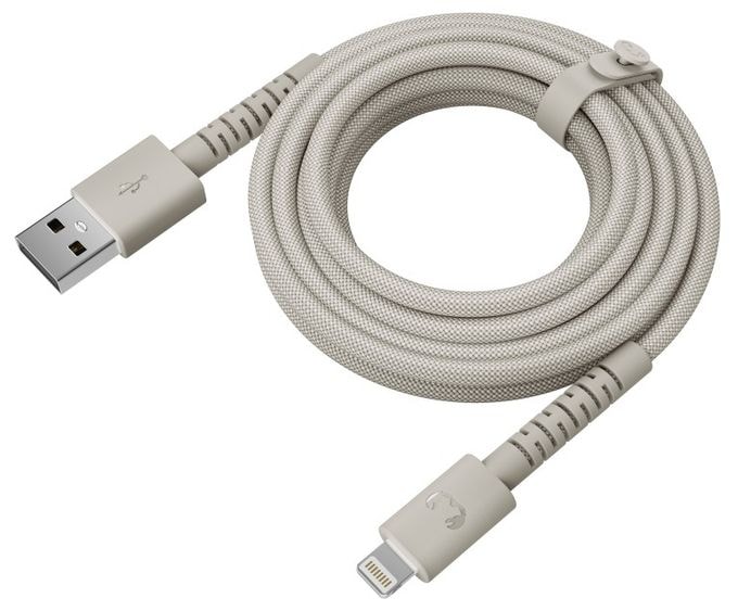 Stecker Rundkabel Lightning auf USB A 2 m  2ULC201SS (Beige) 