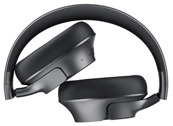 Bluetooth Kopfhörer kabellos 50 h Laufzeit  Clam Fuse 2 (Grau) 