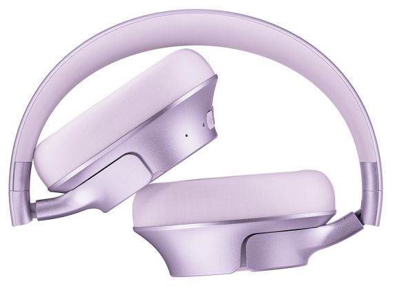 Bluetooth Kopfhörer kabellos 50 h Laufzeit  Clam Fuse 2 (Lila) 