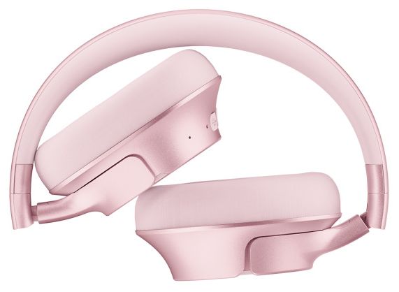 Bluetooth Kopfhörer kabellos 50 h Laufzeit  Clam Fuse 2 (Pink) 