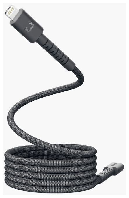 Stecker Lightning auf USB C 0,7 m  FlexWave (Grau) 