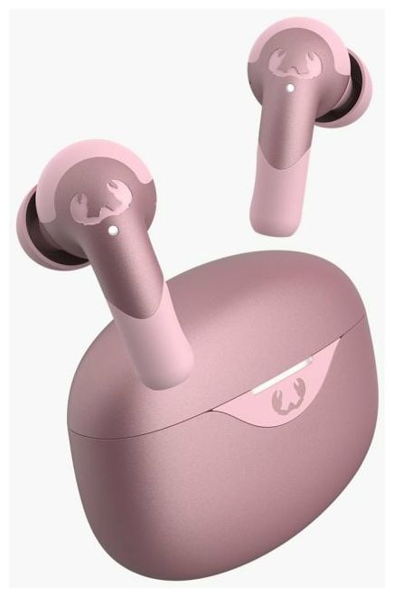 In-Ear Bluetooth Kopfhörer kabellos 34 h Laufzeit IPX4  FlexWave Stecker Rundkabel Lightning auf USB C bis 30 W 2m (Pink) 