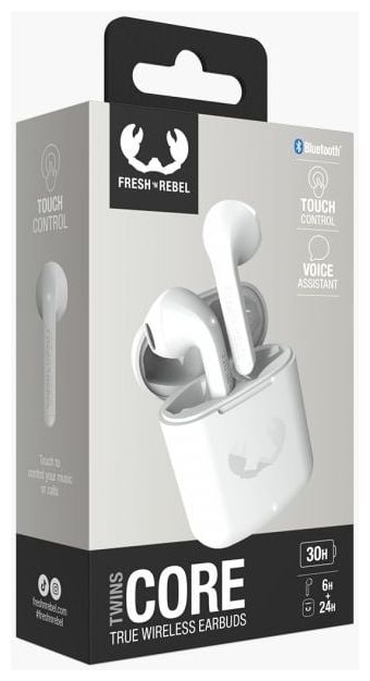 In-Ear Bluetooth Kopfhörer Kabellos TWS 6 h Laufzeit  Twins Core (Grau) 