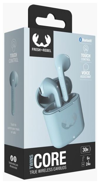In-Ear Bluetooth Kopfhörer Kabellos TWS 6 h Laufzeit  Twins Core (Blau) 