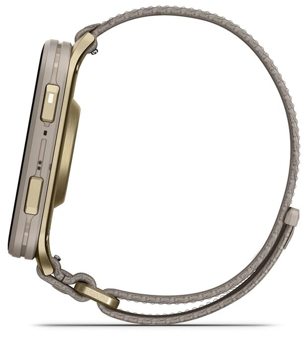 Digital Smartwatch Rechteckig 264 h  Venu X1 (Gold, Titan) 