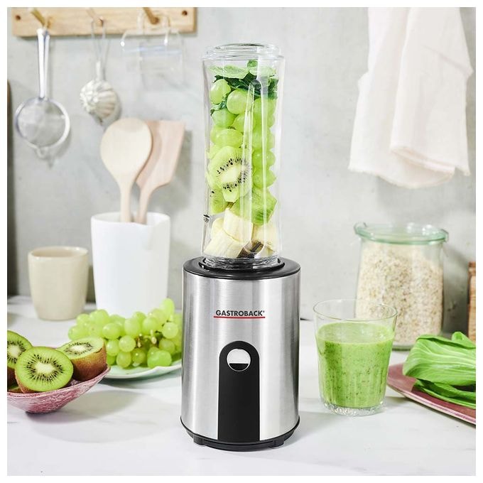 0,6 l Standmixer 300 W  41033 Smoothie Maker Mix & Go (Edelstahl) 