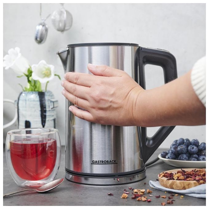 1,5 l Wasserkocher 2200 W  42436 Design (Schwarz, Edelstahl) 