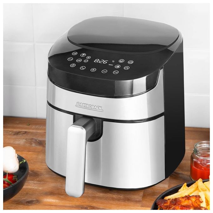 Heißluftfritteuse 3,7 l 1300 W  42582 Air Pro (Schwarz, Edelstahl) 