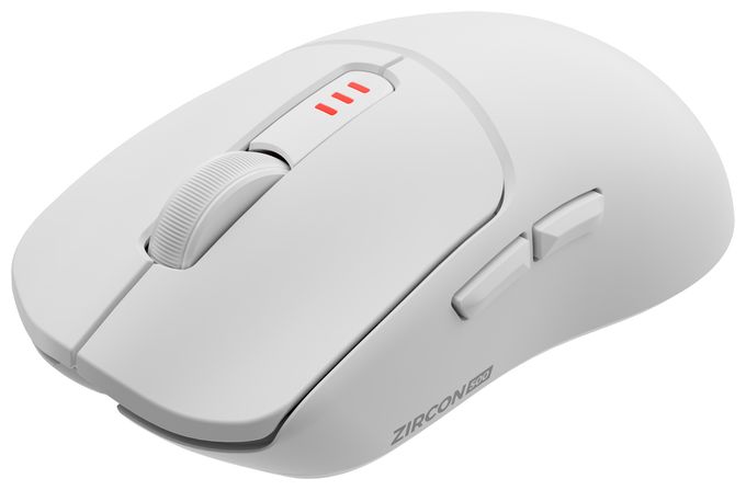 10000 DPI Gaming Maus Optisch  Zircon 500 (Weiß) 