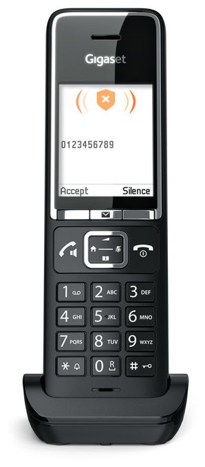 Analoges/DECT-Telefon  550HX (Schwarz) 