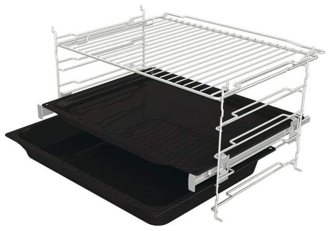 Einbaubackofen maxi Dampfgaren AutoClean BOS6737E13X 