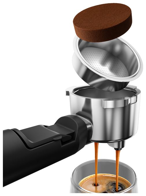 Siebträger Kaffeemaschine 20 bar 1688 W  KSM8530 (Schwarz, Braun) 