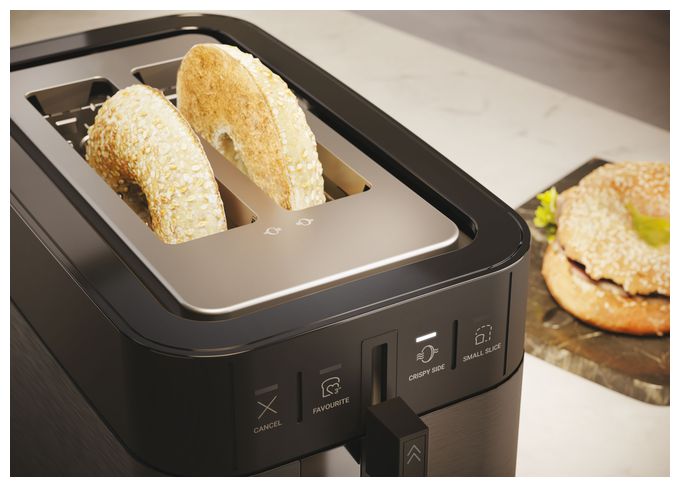 Toaster 1150 W 4 Scheibe(n) 7 Stufen  HTO5A3011 (Schwarz) 