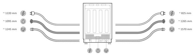 60 cm Geschirrspüler freistehend Sehr leise 14 Maßgedecke aquaStop Funktion XF4B2E1S-84 