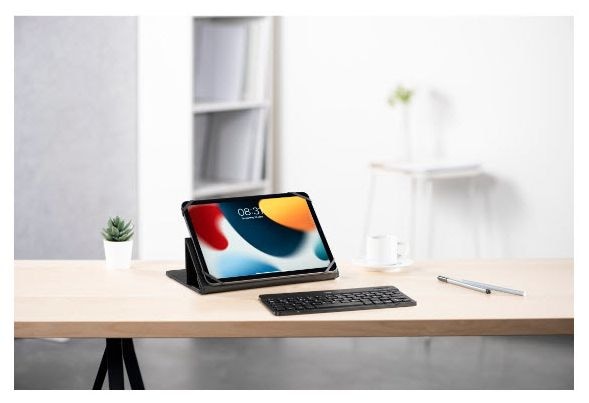 125131 KEY4ALL X3100 Bluetooth®-Tastatur mit Tablet-Tasche 
