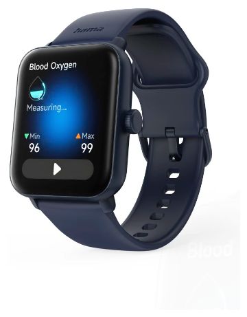 Digital 44 mm Smartwatch Quadratisch  178621 6010 (Blau) 