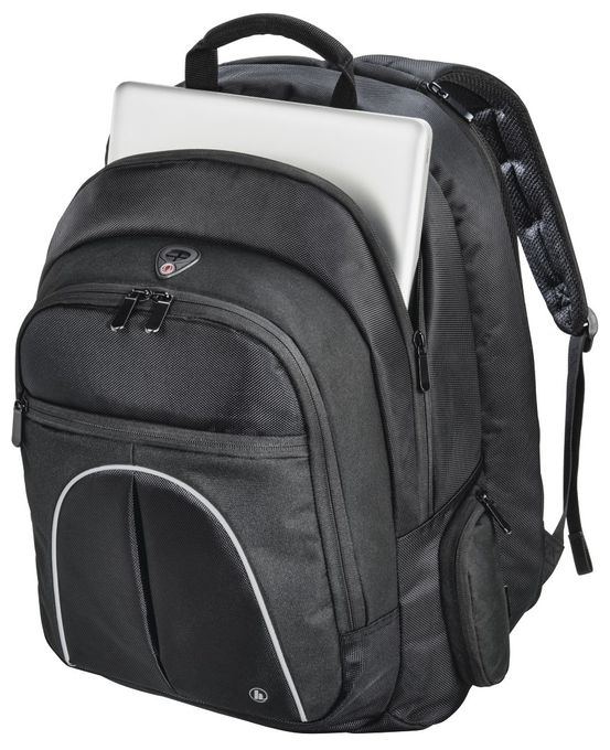 bis 43,9 cm (17.3 Zoll) (Schwarz) 216488 Vienna Notebook-Rucksack 