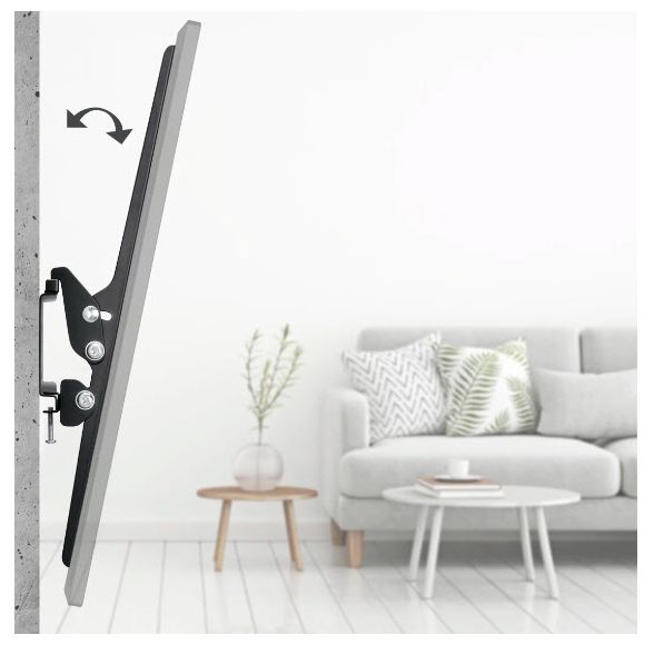 Wand Halterung 0° bis 190,5 cm (75") 40 kg -15 - 5° neigbar 220808 