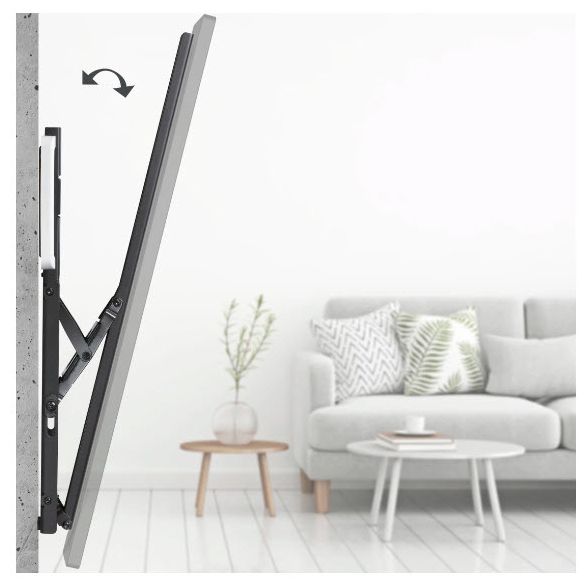Wand Halterung 0° bis 2,54 m (100") 75 kg -12 - 0° neigbar 220818 