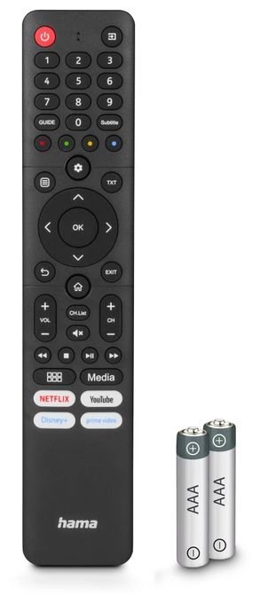 221067 Fernbedienung für Hisens Smart-TVs 