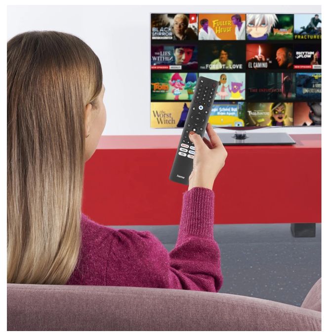 Fernbedienung 221068 Fernbedienung für TCL Smart-TVs 